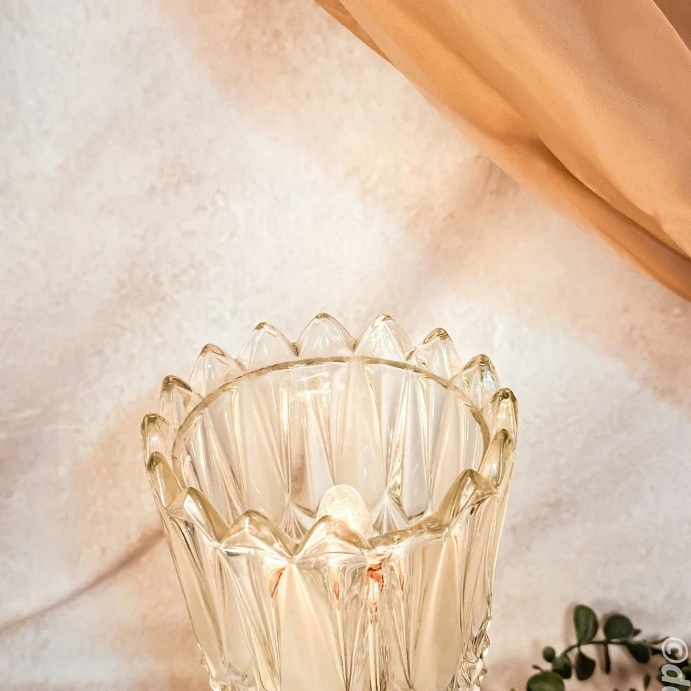 Crystal Tulip Lamp